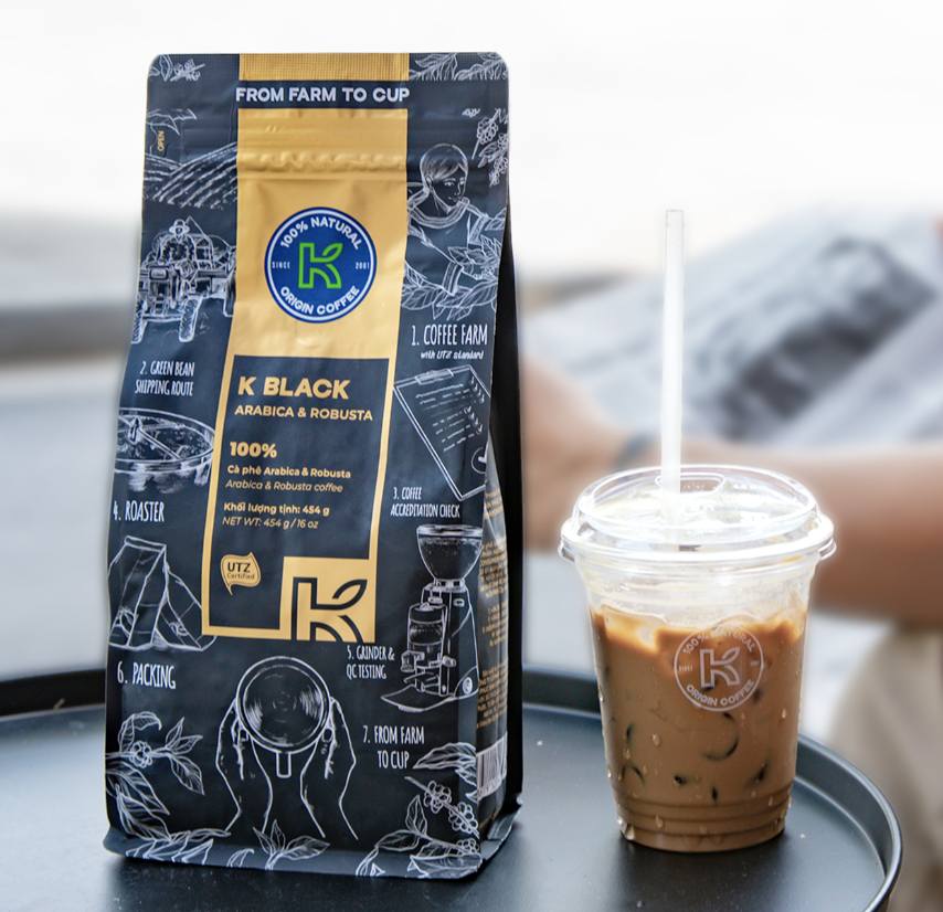 Cách Pha Cà Phê Rang Xay K BLACK Ngon Nhất Tại Nhà