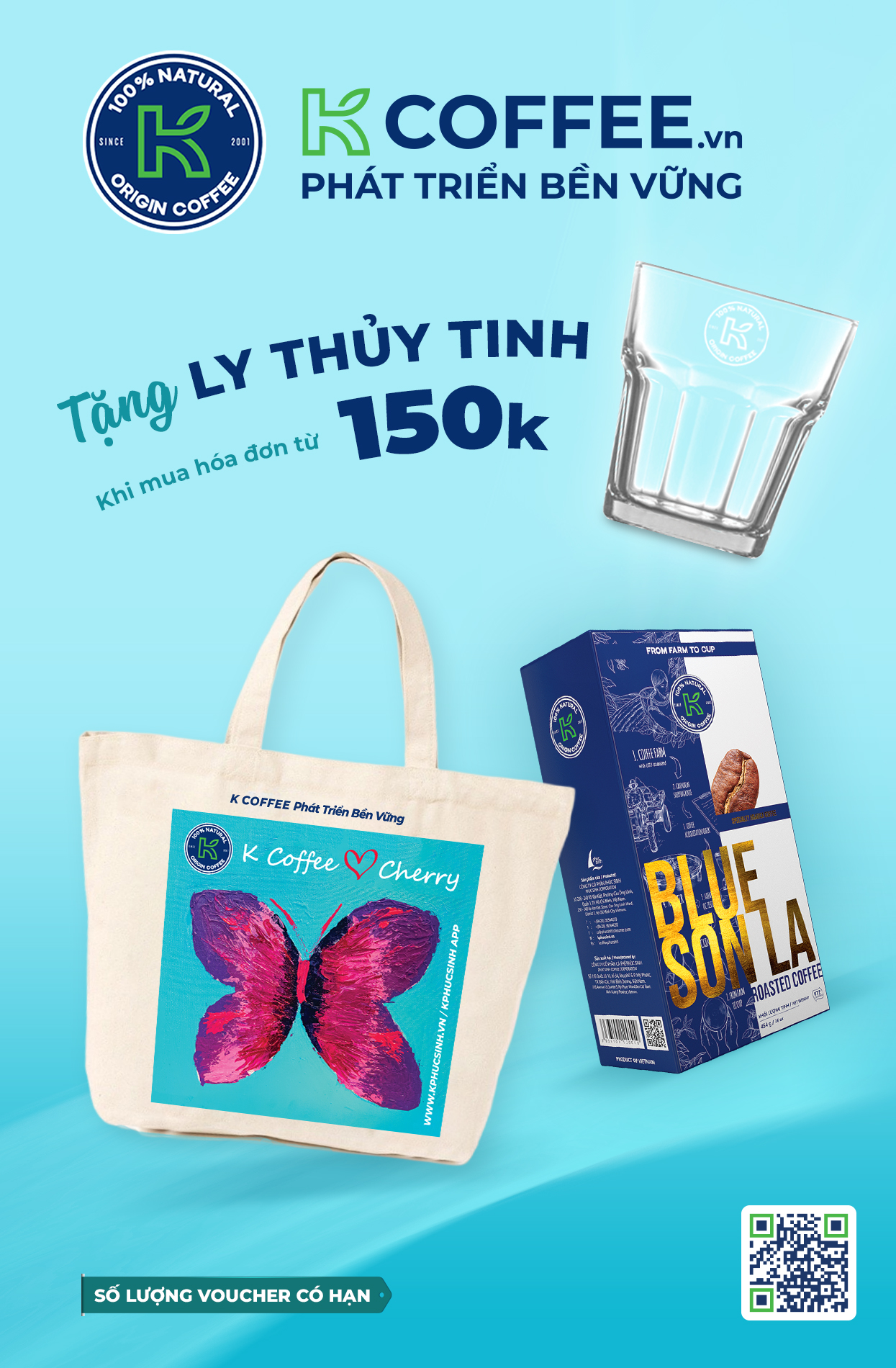 [EVOUCHER] TẶNG LY TT HĐ 150K