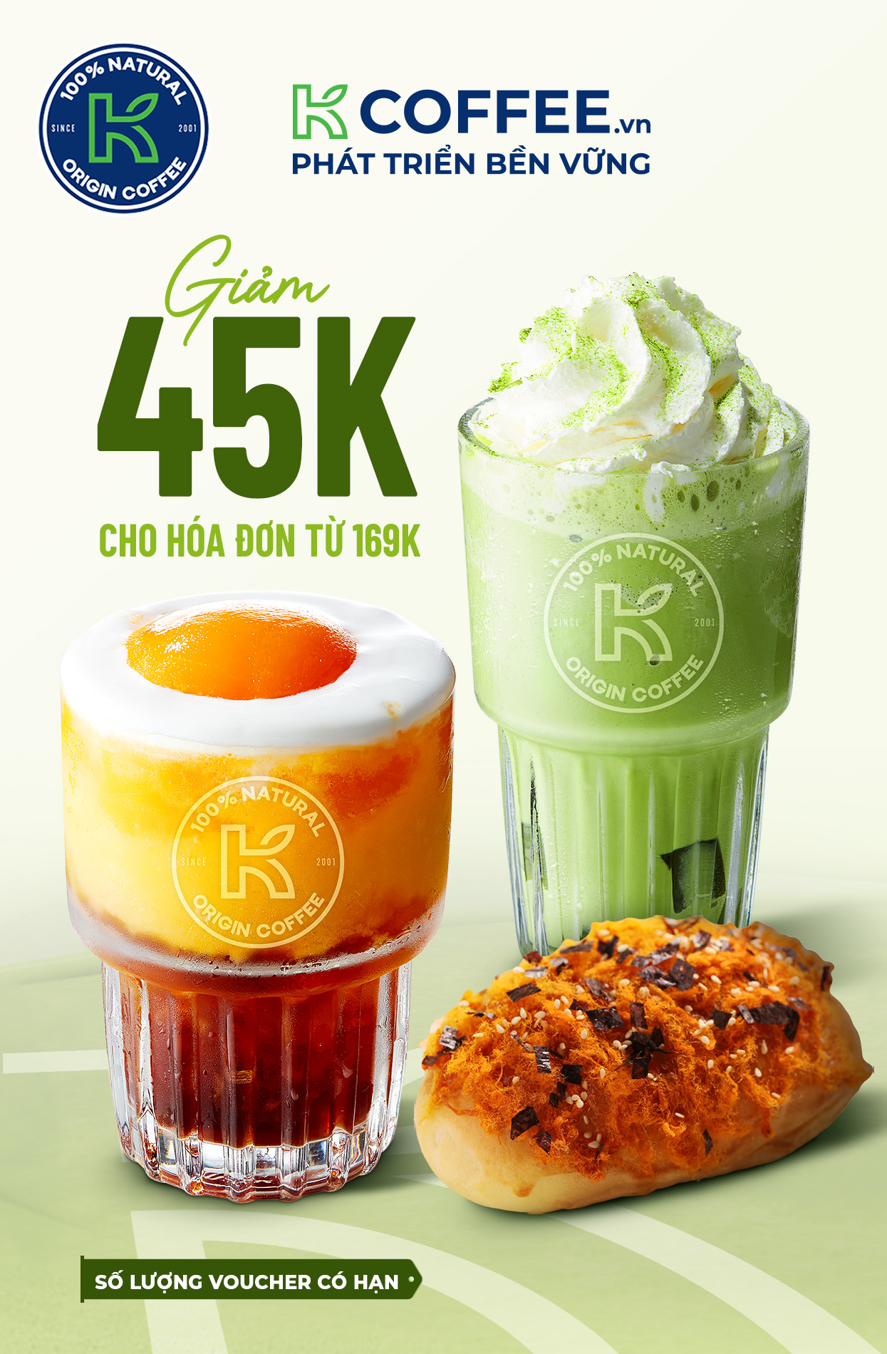 [EVOUCHER] GIẢM 45K CHO HÓA ĐƠN TỪ 169K