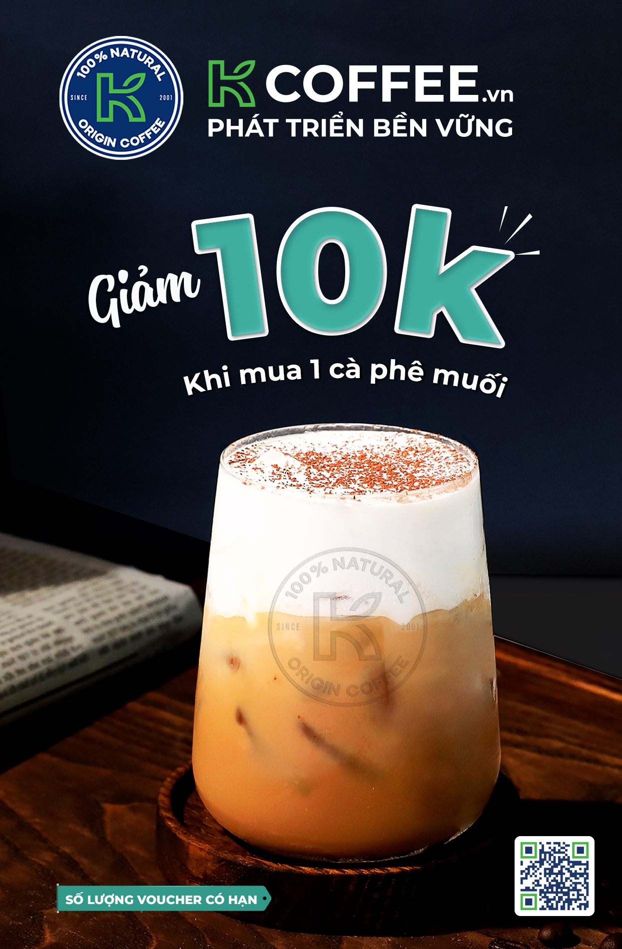 [EVOUCHER] GIẢM 10K CF MUỐI