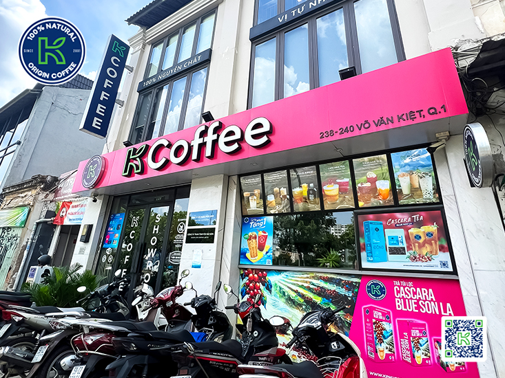 Trải nghiệm cà phê đặc sản nguyên chất tại hệ thống K COFFEE