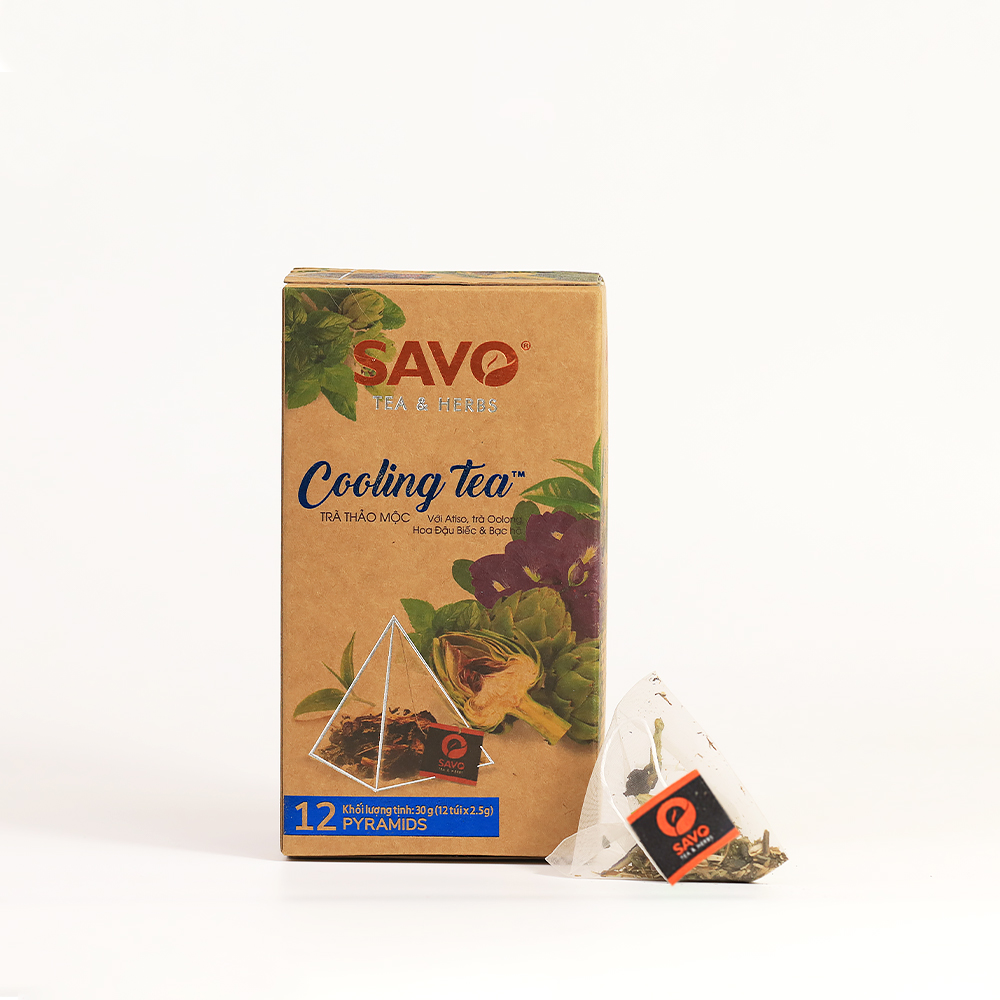 Trà SAVO Cooling Tea (12 gói x 2,5g)