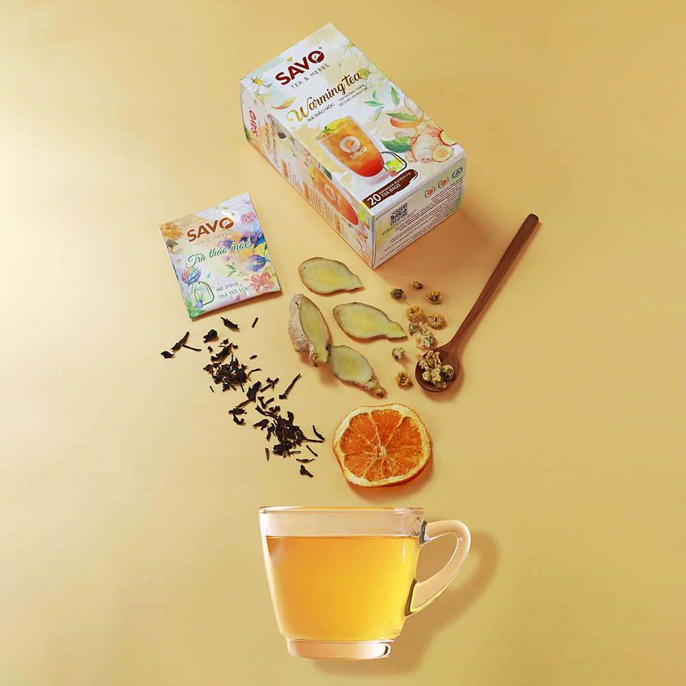 Trà SAVO Warming Tea (20 gói x 2g)