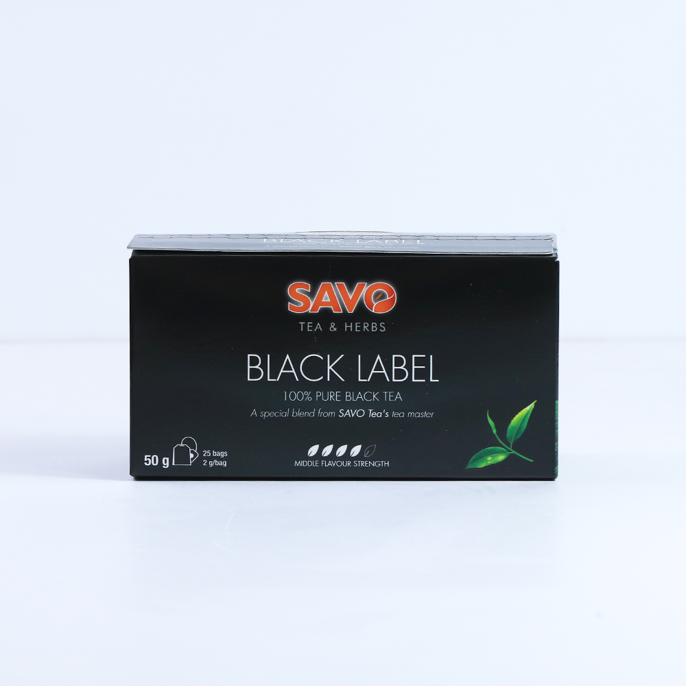 Trà SAVO Black Label (25 gói x 2g)