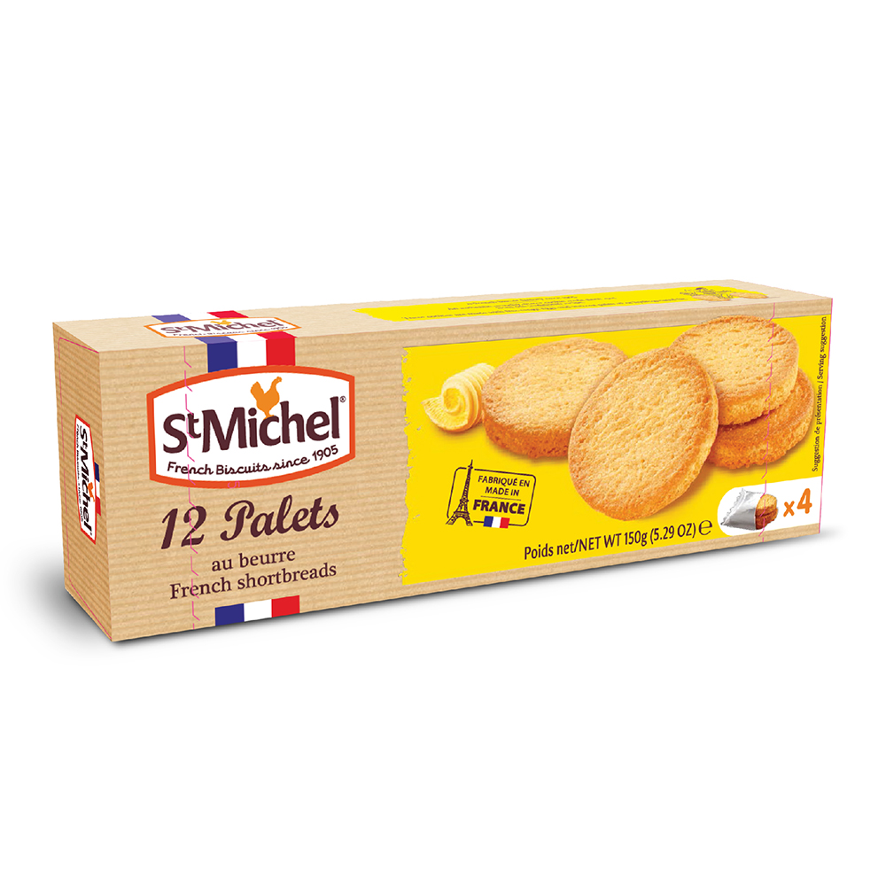 Bánh qui bơ St Michel Palets 150g