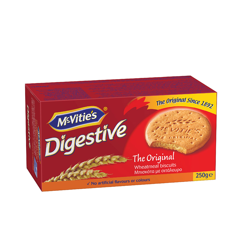 Bánh quy lúa mì nguyên cám truyền thống McVitie's Digestive Orginal 250g