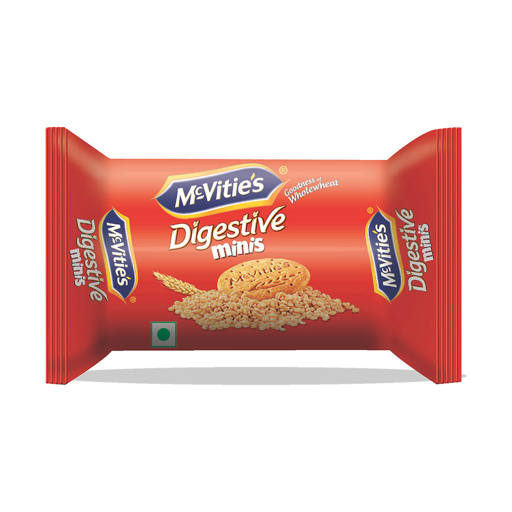 Bánh quy lúa mì nguyên cám McVitie's Digestive Mini 32.5g