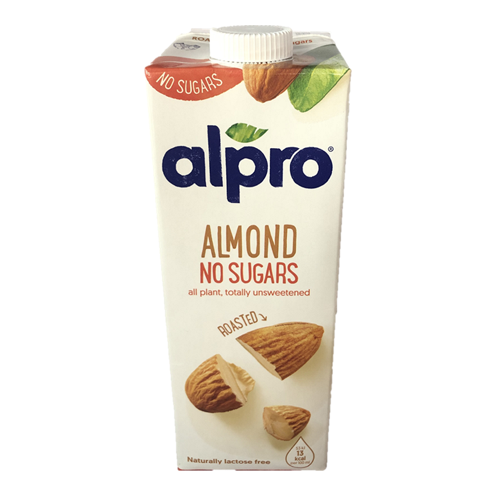Sữa hạnh nhân không đường hiệu Alpro 1L