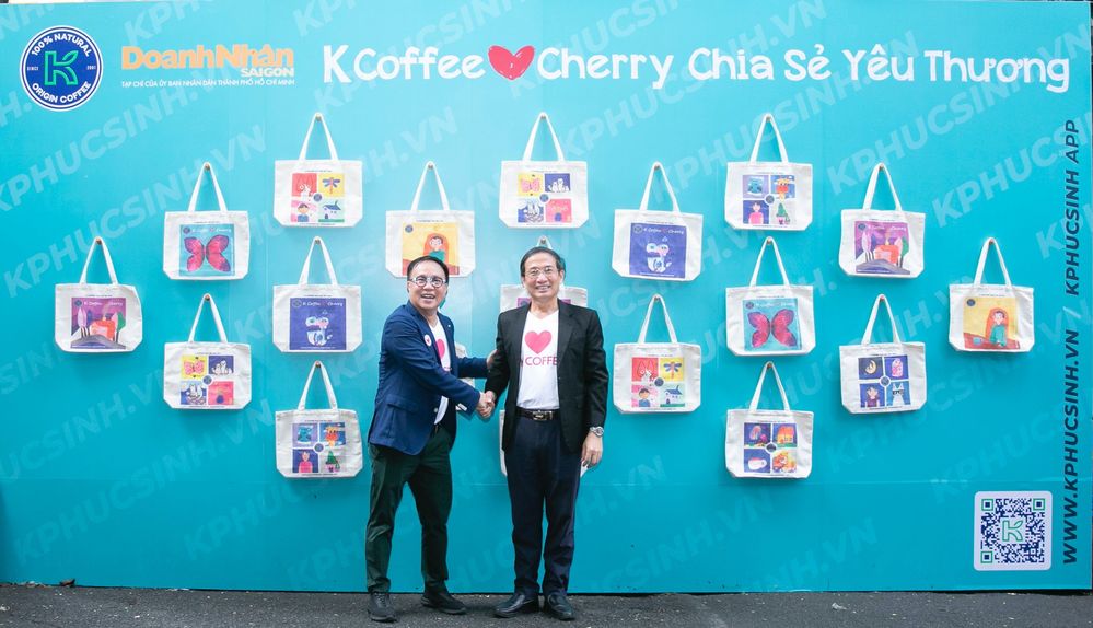 Quỹ thiện nguyện "K Coffee & Cherry chia sẻ yêu thương” 