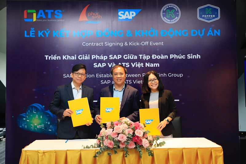 Phúc Sinh Group vừa ký kết với công ty SAP và ATS Việt Nam triển khai dự án giải pháp SAP Analytics Cloud (SAC)
